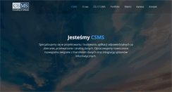 Desktop Screenshot of csms.com.pl