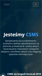 Mobile Screenshot of csms.com.pl